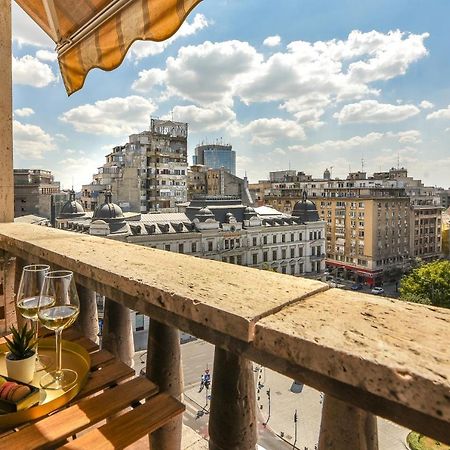 Chic Accommodation With Breathtaking Views Over Calea Victoriei - Your Central Heaven بوخارست المظهر الخارجي الصورة
