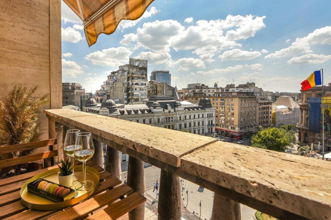 Chic Accommodation With Breathtaking Views Over Calea Victoriei - Your Central Heaven بوخارست المظهر الخارجي الصورة